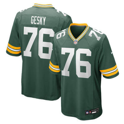 Josh Gesky Green Bay Packers Nike Team Game Jersey - Green