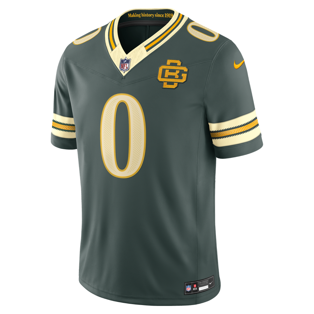 Men's Green Bay Packers Matthew Golden Nike Green 2026 Rivalries ...