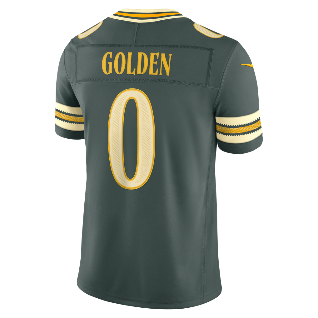Men's Green Bay Packers Matthew Golden Nike Green 2026 Rivalries ...
