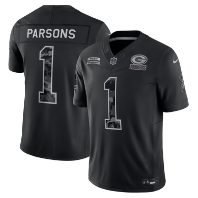 Micah Parsons Green Bay Packers Nike 2026 Salute to Service Stitched Limited Jersey - Black