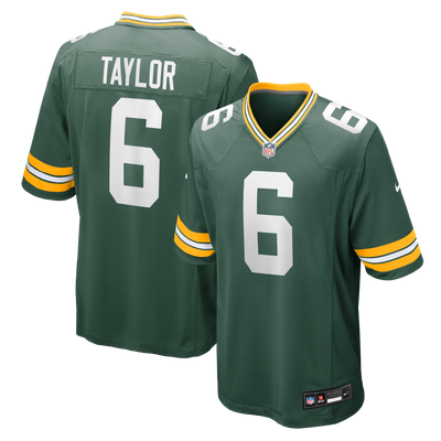 Tyrod Taylor Green Bay Packers Nike Team Game Jersey - Green