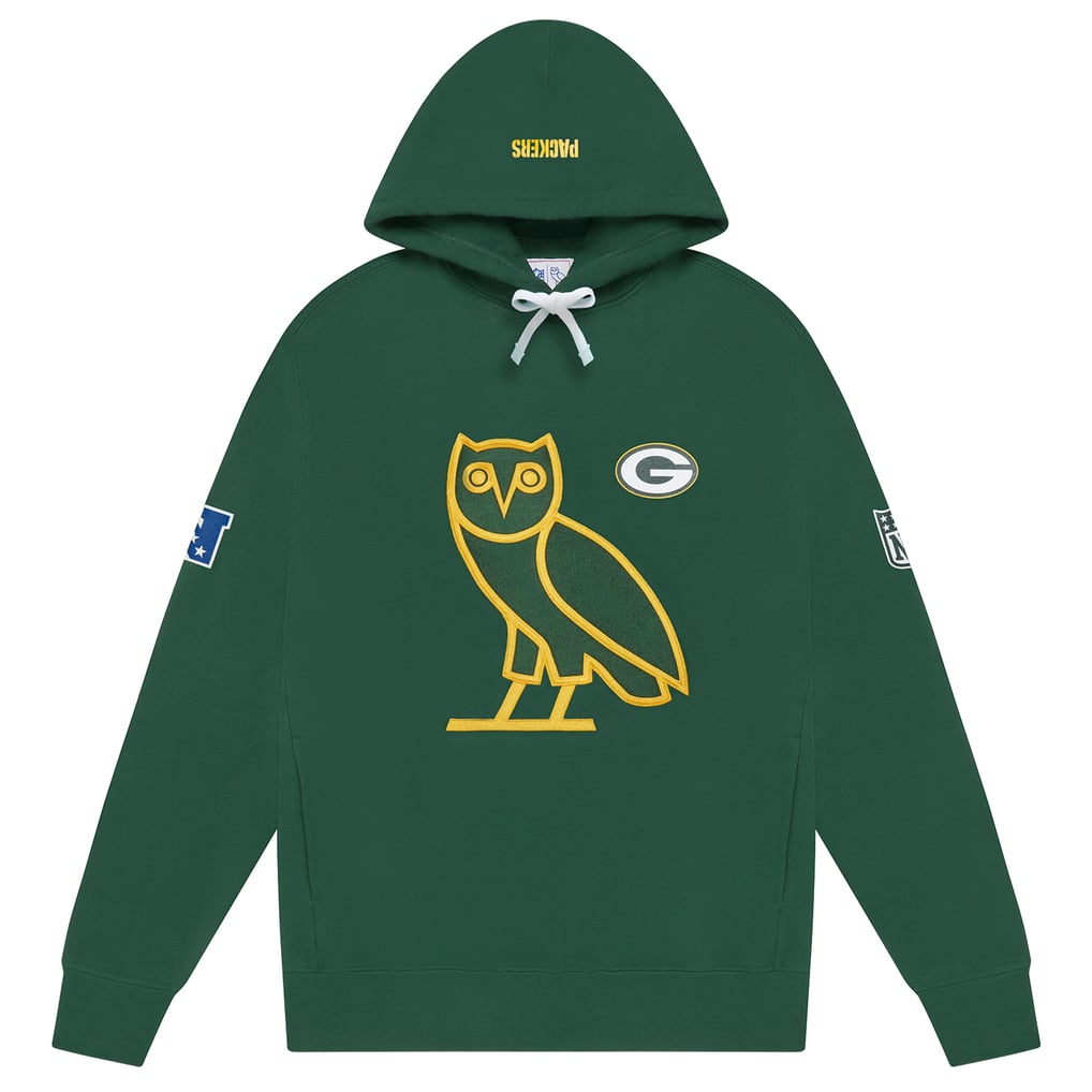 Green Bay Packers OVO Pullover Hoodie - Green