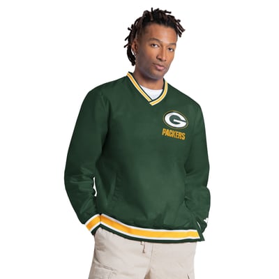 Micah Parsons Green Bay Packers Starter Player Layer V-Neck Pullover - Green