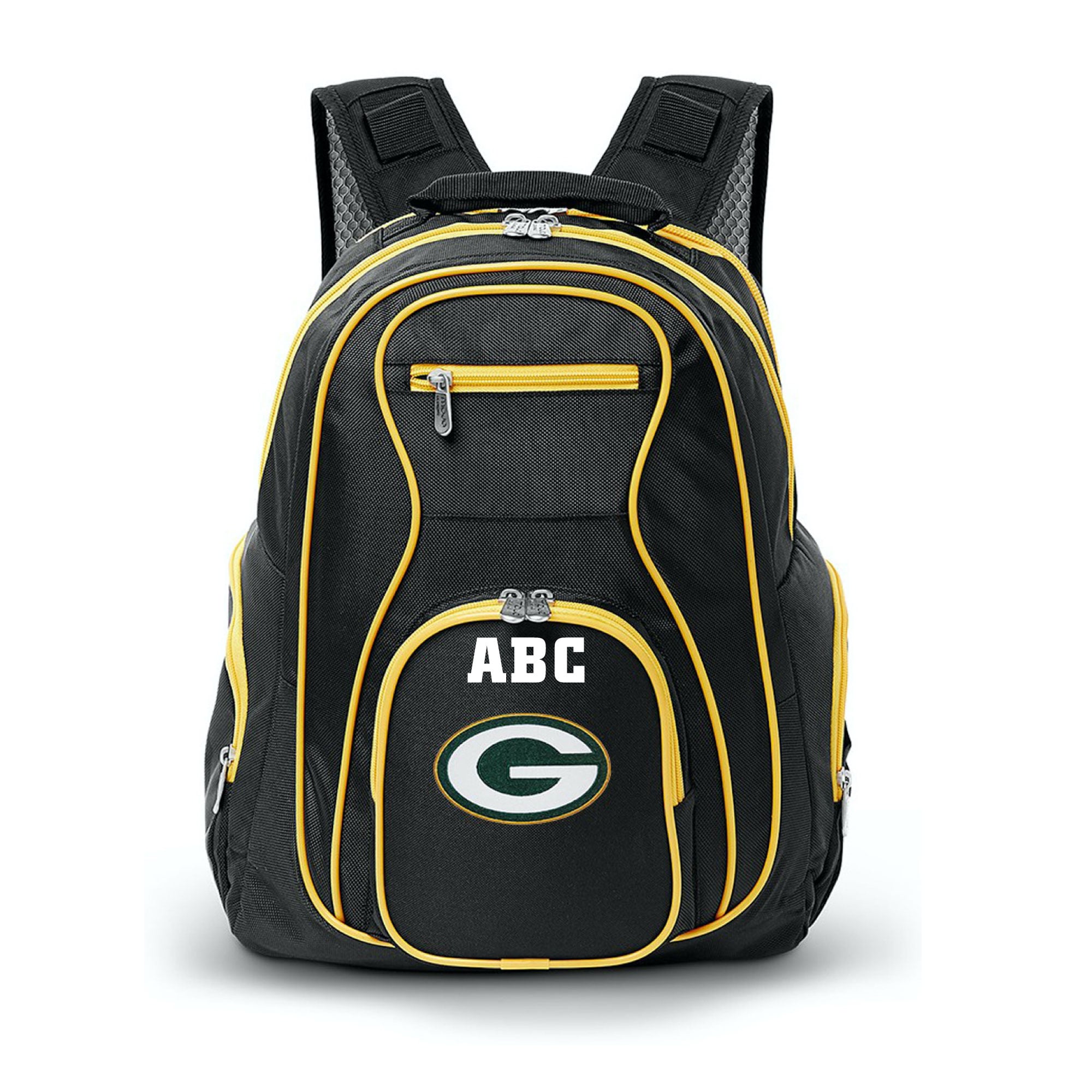 Green Bay Packers MOJO Black & Brown Signature Backpack NFL Green Bay Packers Varsity Mini Backpack main image 3
