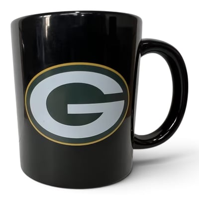 Green Bay Packers Pegasus 11oz. Team Logo Ceramic Mug