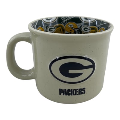 Green Bay Packers Pegasus 17oz. 3-D Mashup Stone Ceramic Mug
