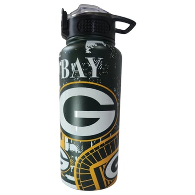 Green Bay Packers Pegasus 32oz. Home Field Mashup Stainless Steel ProPress Water Bottle