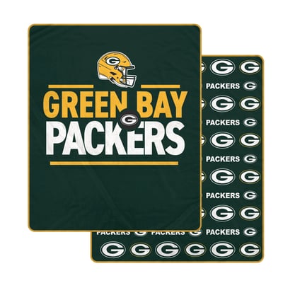 Green Bay Packers Pegasus Campaign Double-Sided 60" x 70" Ultra Cozy Blanket