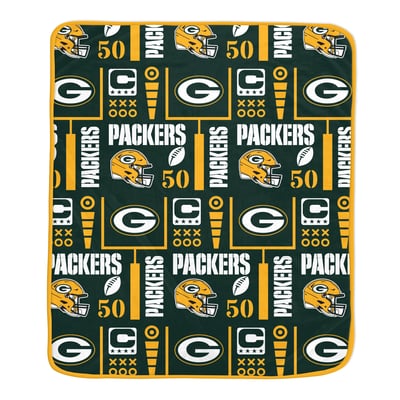 Green Bay Packers Pegasus Team Spirit 60" x 70" Ultra Soft Blanket