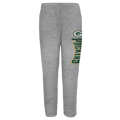 Green Bay Packers Outerstuff Preschool Jet Stream Jogger Pants - Gray