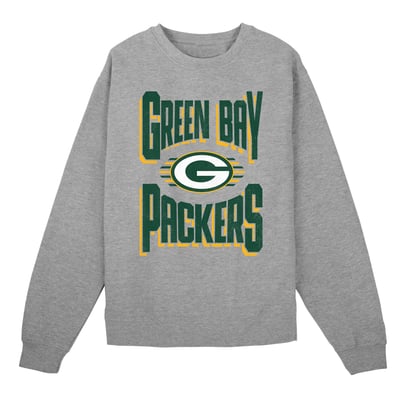 Green Bay Packers Outerstuff Preschool Jet Stream Sweatshirt - Gray
