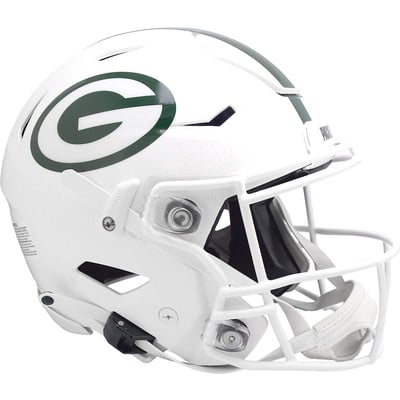 Green Bay Packers Riddell 2024 On-Field Alternate Speed Flex Authentic Helmet