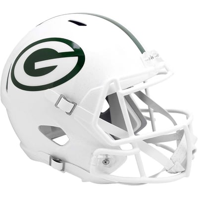 Green Bay Packers Riddell 2024 On-Field Alternate Speed Replica Helmet – No Color