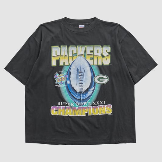 Super Bowl XXXI True Fan 1997 T-shirt - Black - 2XL by Fanatics Real Vintage
