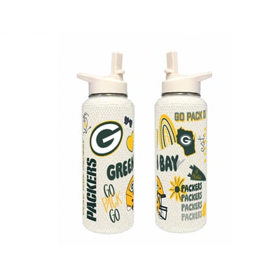 Green Bay Packers The Memory Company 34oz. Bling Quencher Bottle