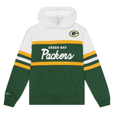 Green Bay Packers Mitchell & Ness Toddler Head Coach Hoodie - Green