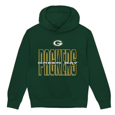 Green Bay Packers Outerstuff Toddler Field General Fleece Hoodie - Green