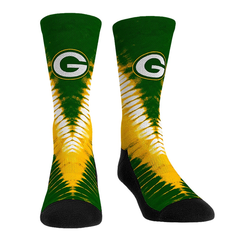 Green Bay Packers Rock Em Socks 3-Pack Crew Socks Set
