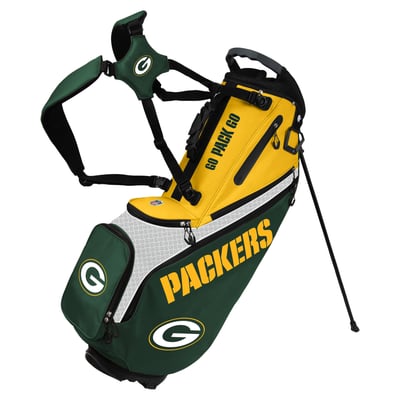 Green Bay Packers WinCraft Back Nine Stand Golf Bag
