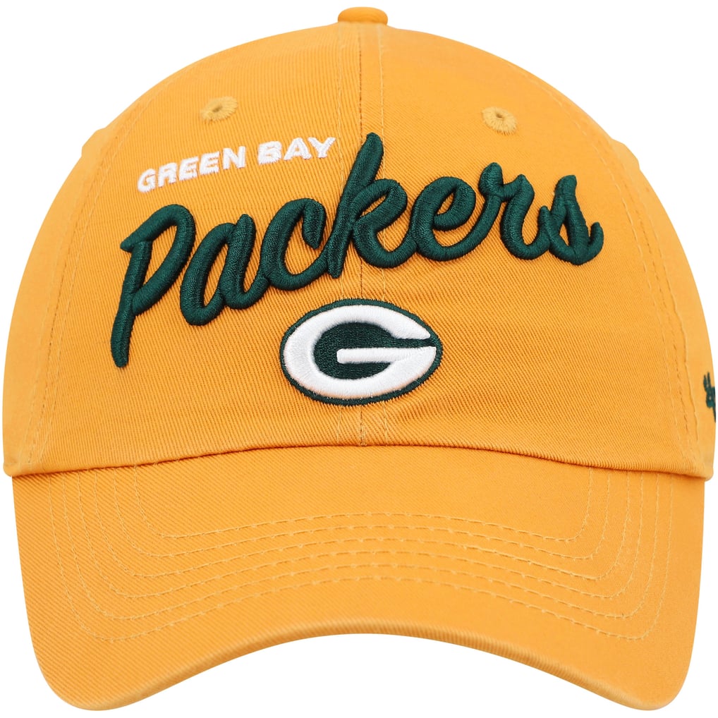 NFL Vintage - Green Bay Packers FlatTop Adjustable Women\'s Football Cap NFL Green Bay Packers Womens Adjustable Flat Top Ball Cap by  main image 3
