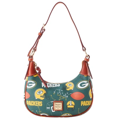 Green Bay Packers Dooney & Bourke Women's Slouchy Shoulder Bag