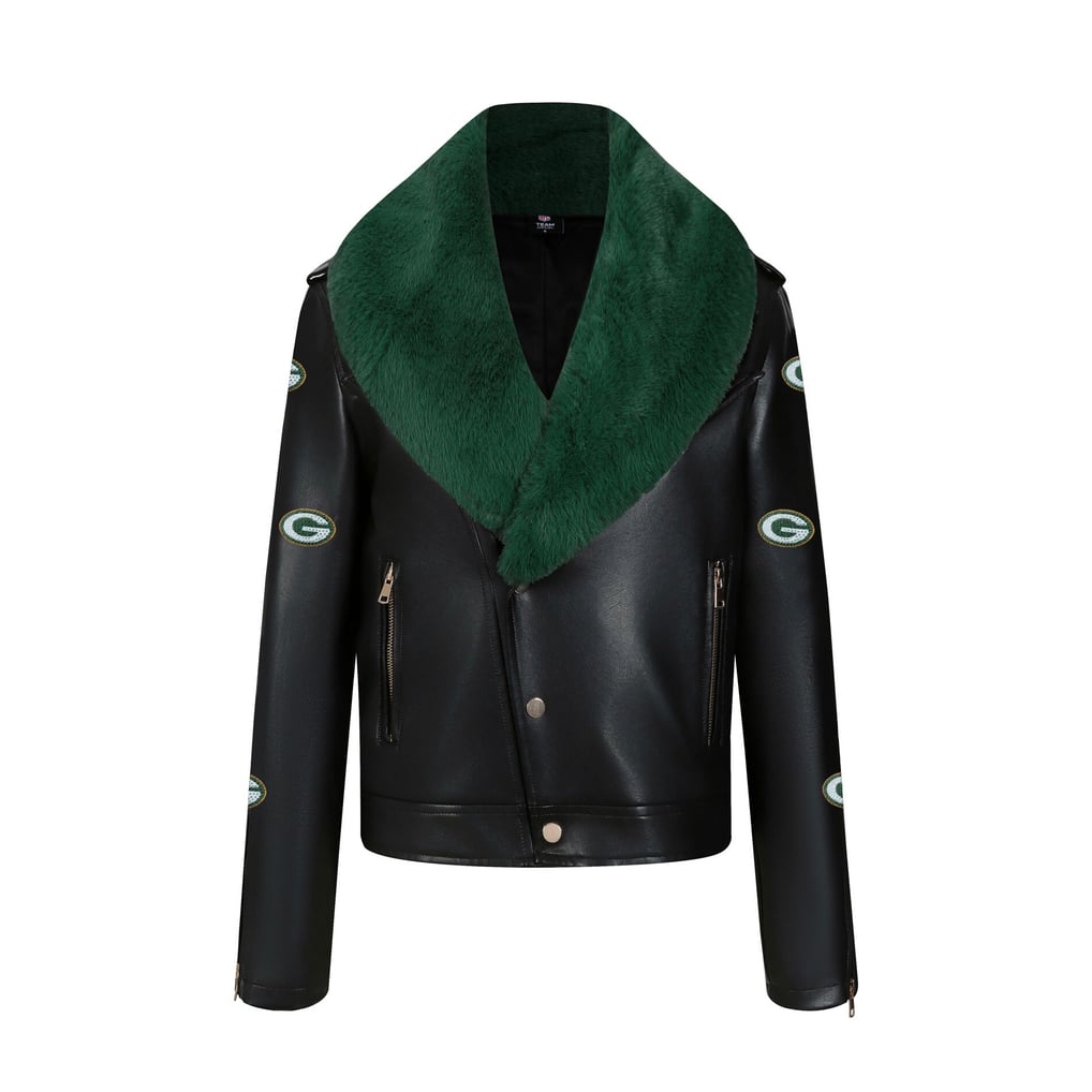 Women's Green Bay Packers FABGATING by Cuce Black/Green Vegan Leather ...