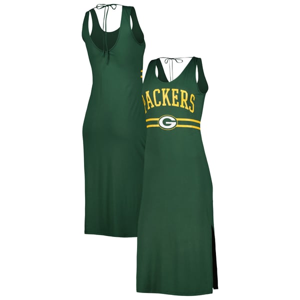 Green Bay Packers G-III 4Her by Carl Banks Women's Training V-Neck Maxi Dress