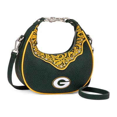 Green Bay Packers Montana West Women's Crescent Shoulder Bag
