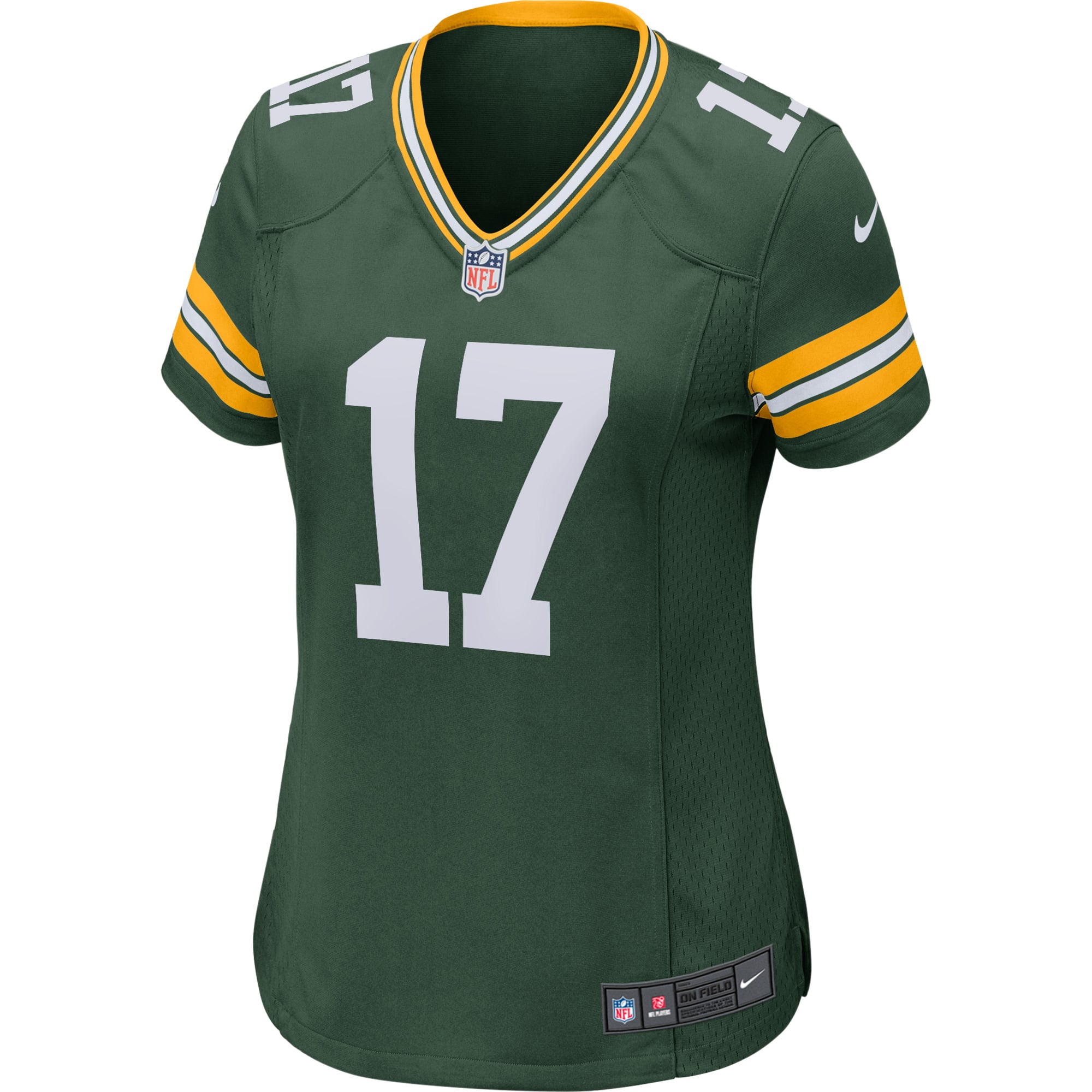 Women's Green Bay Packers Davante Adams Nike Green Game Player Jersey