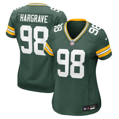 Javon Hargrave Green Bay Packers Nike Women's Team Game Jersey - Green