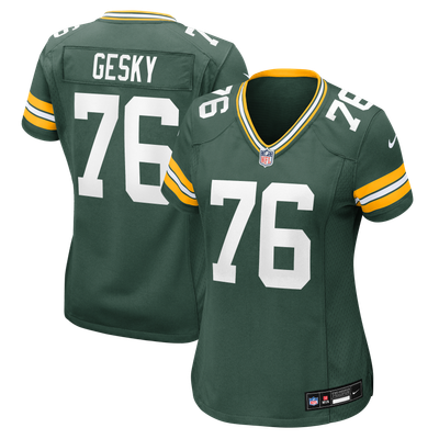 Josh Gesky Green Bay Packers Nike Women's Team Game Jersey - Green