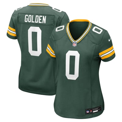 Matthew Golden Green Bay Packers Nike Women's Team Game Jersey - Green