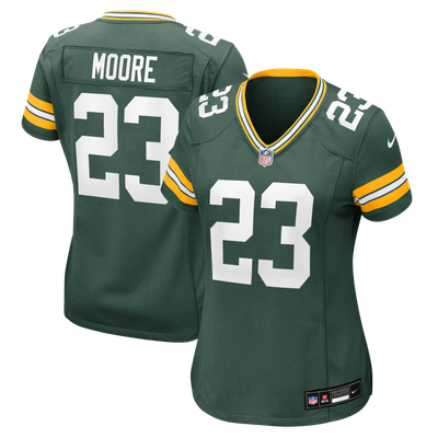 Skyy Moore Green Bay Packers Nike Women's Team Game Jersey - Green