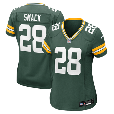 Trey Smack Green Bay Packers Nike Women's Team Game Jersey - Green