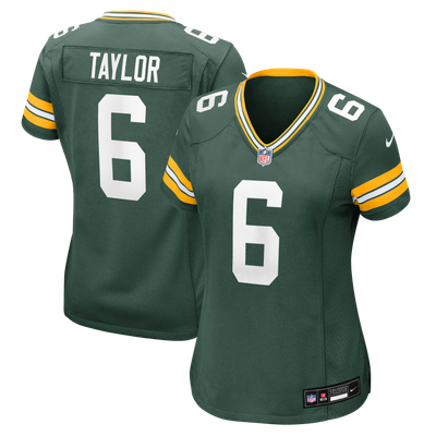 Tyrod Taylor Green Bay Packers Nike Women's Team Game Jersey - Green