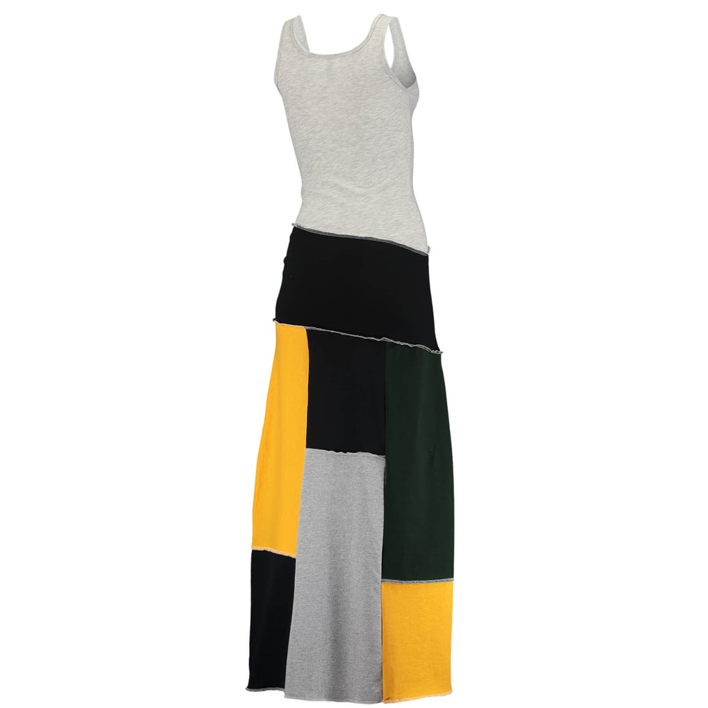 green bay packers maxi dress Women's Refried Apparel Gray Tri-Blend Sleeveless Latest Pakistani Designer Dress