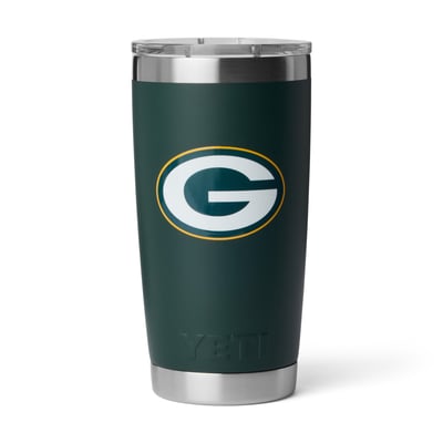 Green Bay Packers YETI 20oz. Fandom Rambler Tumbler