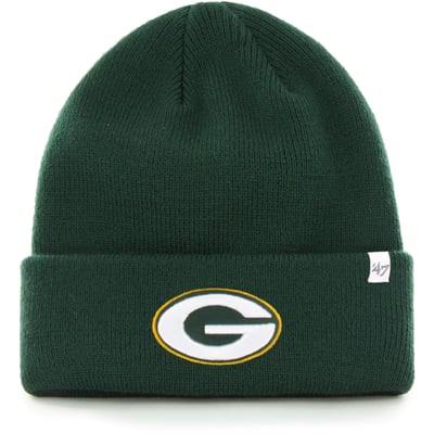 Green Bay Packers '47 Youth Basic Cuffed Knit Hat - Green