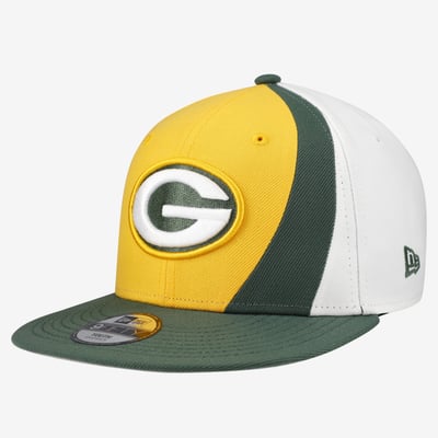 Green Bay Packers New Era Youth Shock 9FIFTY Snapback Hat - Gold
