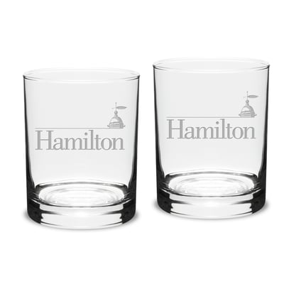 Hamilton Continentals 14oz. 2-Piece Classic Double Old-Fashioned Glass Set