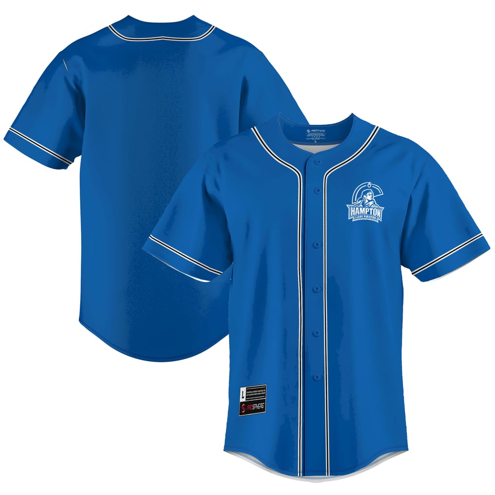  Hampton Pirates GameDay Greats  Lightweight Baseball Jersey - Blue