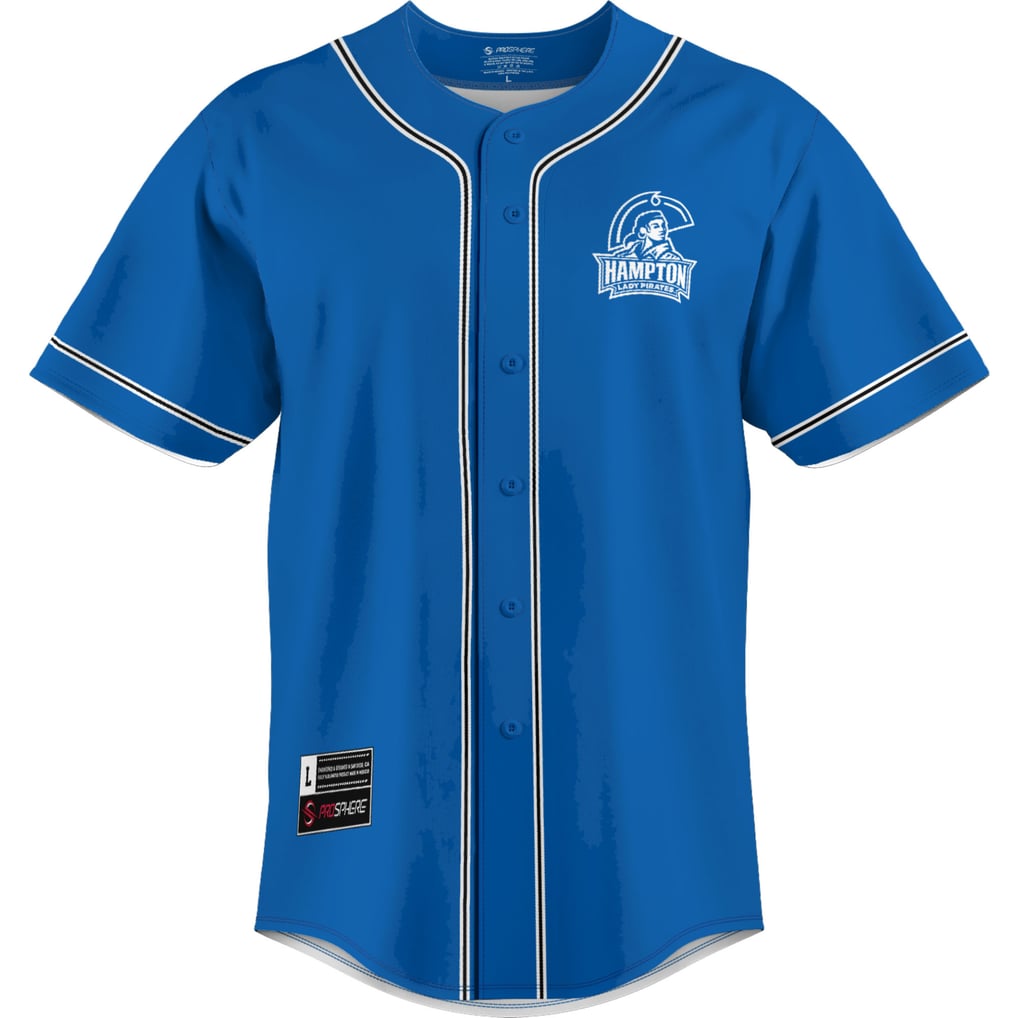  Hampton Pirates GameDay Greats  Lightweight Baseball Jersey - Blue