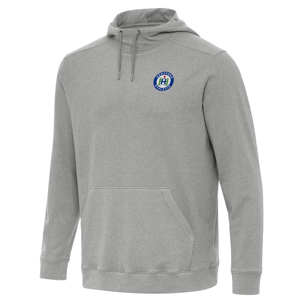Hartford Athletic Antigua Cloud Pullover Hoodie - Heather Gray