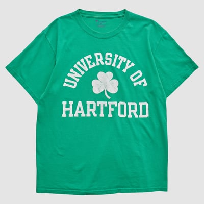 Hartford Whalers Champion 2010s T-shirt - Green - S by Fanatics Real Vintage