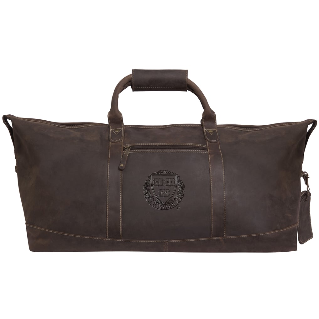 Harvard Crimson Little River Duffel Bag - Brown