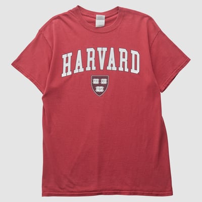 Harvard Crimson Gildan 2000s T-shirt - Red - S by Fanatics Real Vintage