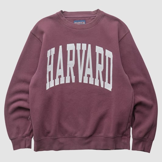 Harvard Crimson Jansport 2000s Pullover Sweatshirt - Maroon - XS by Fanatics Real Vintage
