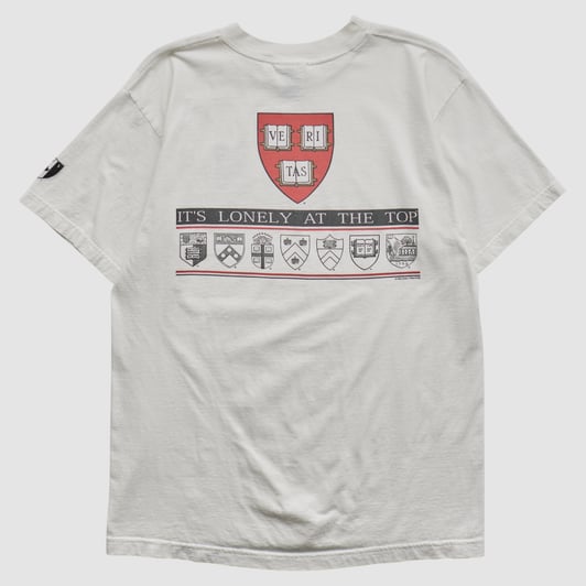 Harvard Crimson Lonely Creations 90s T-shirt - White - L by Fanatics Real Vintage