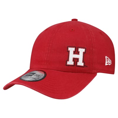Harvard Crimson New Era Unisex Offset Casual Classic Adjustable Hat - Crimson