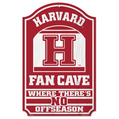 Harvard Crimson WinCraft 11'' x 17'' Wood Sign
